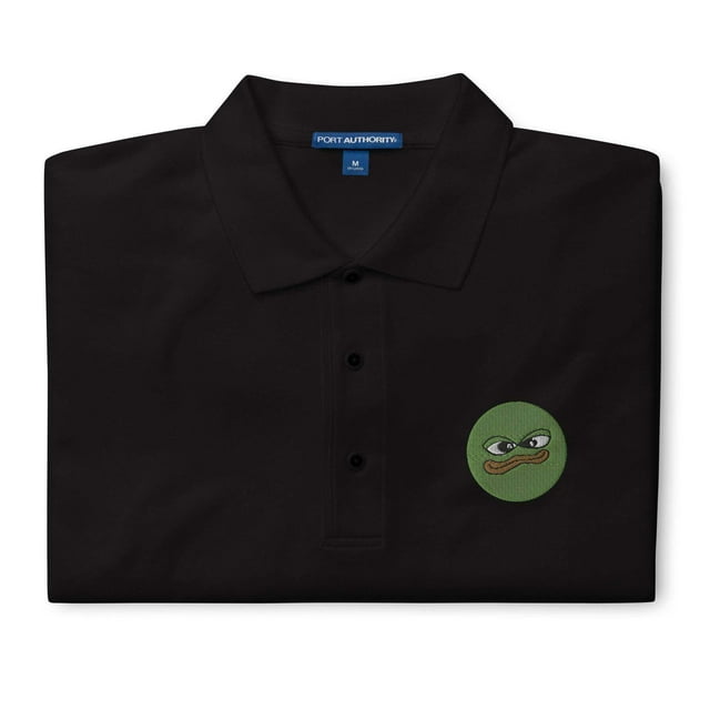 Fren Meme Coin Polo Shirt - Walmart.com