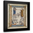 thumbnail image 1 of French 13th Century 15x18 Black Modern Framed Museum Art Print Titled - Bestiary of Hugo de Fouilloy, 1 of 5