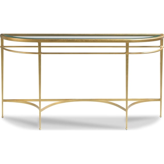 French 19th-Century Gold Leaf Console Table