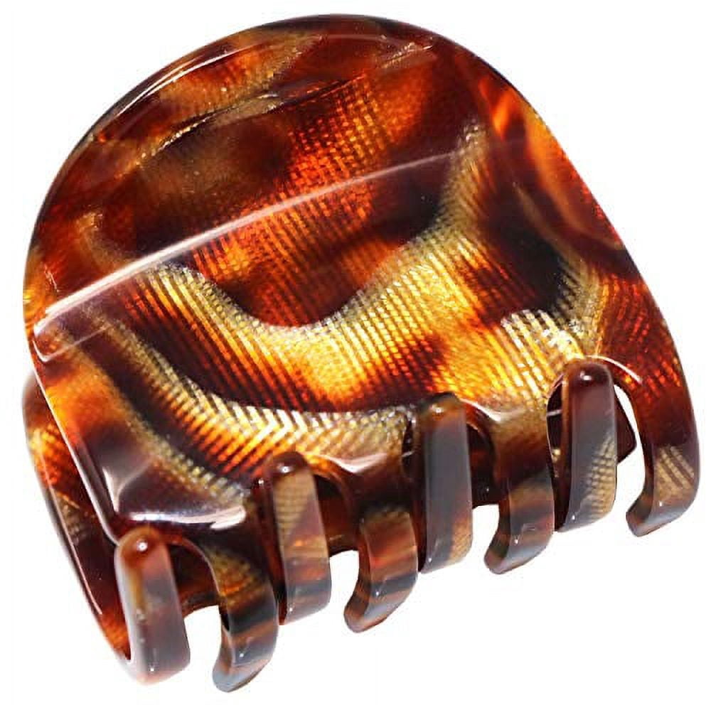 French Amie All Day Small Handmade Celluloid Acetate Sturdy Jaw Hair Claw Clip