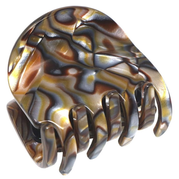 French Amie All Day Small Handmade Celluloid Acetate Sturdy Jaw Hair Claw Clip