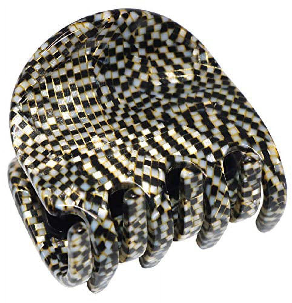 French Amie All Day Small Handmade Celluloid Acetate Sturdy Jaw Hair Claw Clip