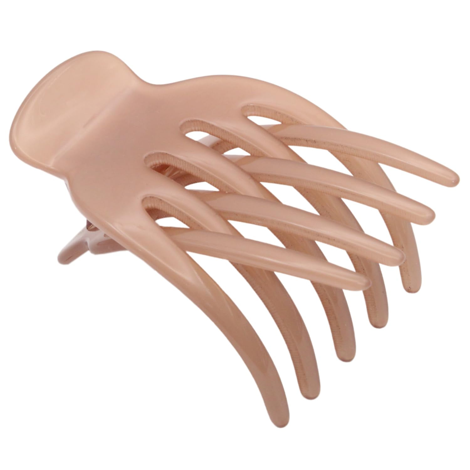 French Amie Bear Paw Small 2 &frac34;&rdquo; Celluloid Handmade Yoga Jaw Hair Claw for Women