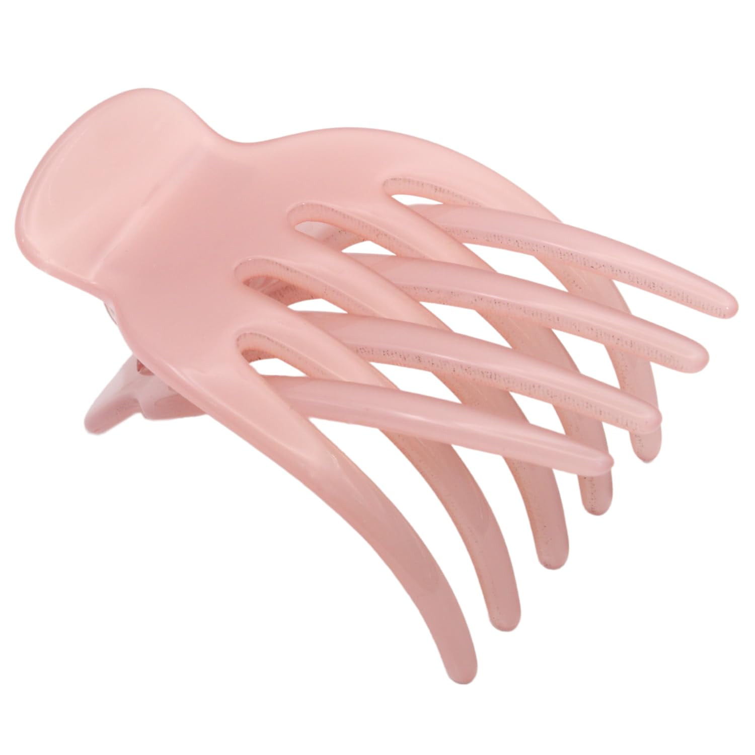 French Amie Bear Paw Small 2 &frac34;&rdquo; Celluloid Handmade Yoga Jaw Hair Claw for Women