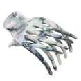 thumbnail image 1 of French Amie Bear Paw Small 2 &frac34;&rdquo; Celluloid Handmade Yoga Jaw Hair Claw for Women, 1 of 58