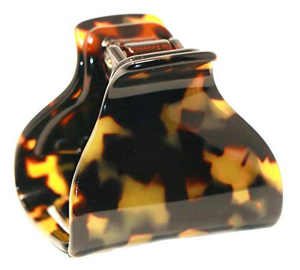 French Amie Big Fat Handmade Celluloid Acetate Jaw Hair Claw for Women and Girls