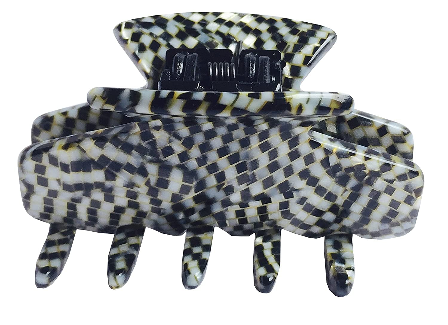 French Amie Chic Small Handmade Celluloid Acetate Jaw Hair Claw Clips