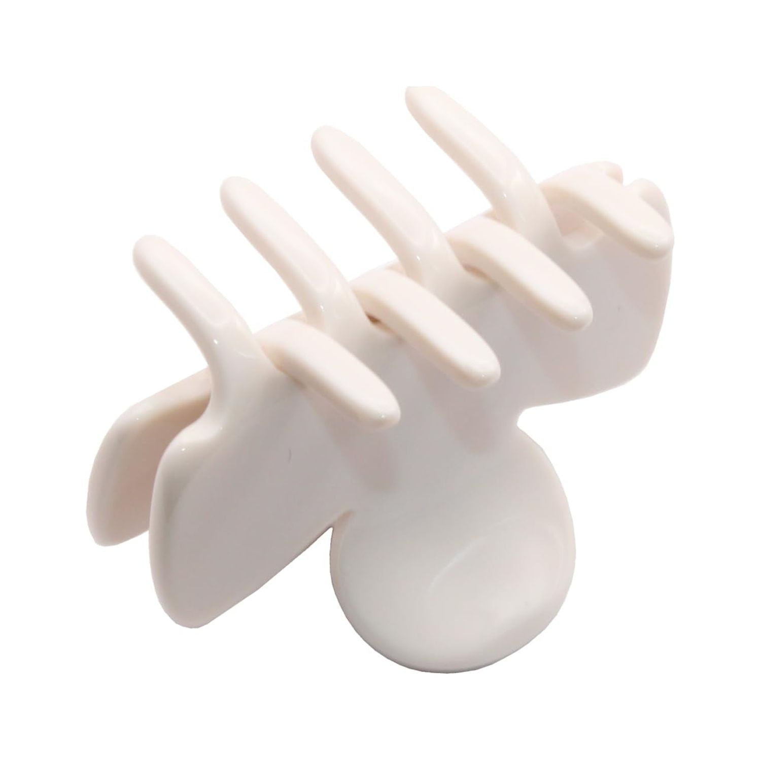 French Amie Grace Small 2&rdquo; Celluloid Handmade Flexible Hair Claw for Thin Hair