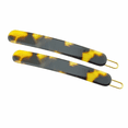 thumbnail image 1 of French Amie Rounded Oblong Small 2.5" Tige Boule Metal Clasp Hair Barrettes (YellowTokyo), 1 of 74