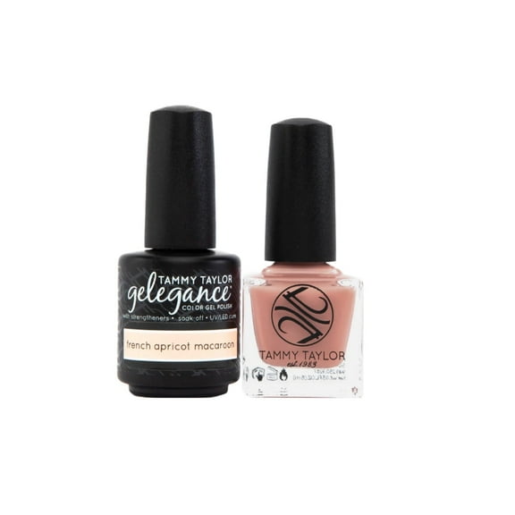 French Apricot Macaroon Soulmates