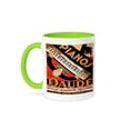 thumbnail image 1 of 3dRose, French Art Deco With Piano, 11oz Two-Tone Green Mug, 1 of 7