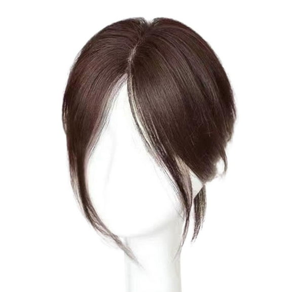French Bang Wig Wig Piece Natural Traceless Bangs Light Hair Thin Piece O5