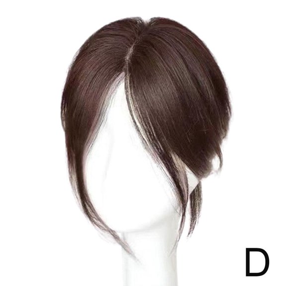 French Bang Wig Wig Piece Natural Traceless Bangs Light Hair Thin Piece O5