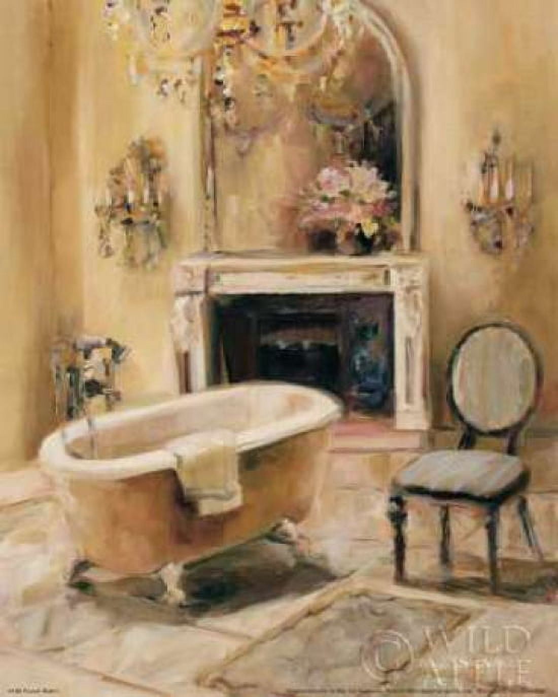 French Bath I Canvas Art - Marilyn Hageman (24 x 30)
