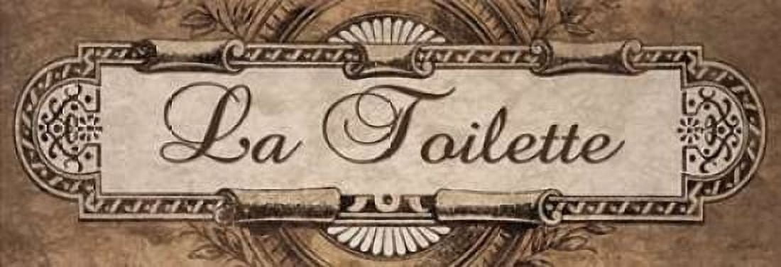 French Bath Sign I Canvas Art - Todd Williams (10 x 20)