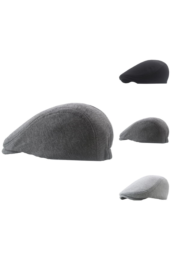 French Beret Beret And Panama Hat, Red Beret, Leather Beret, for Winter Beret Newsboy Men's Hat Cotton Soft Stretch Fit Men Cap Cabbie Driving Hat for Men