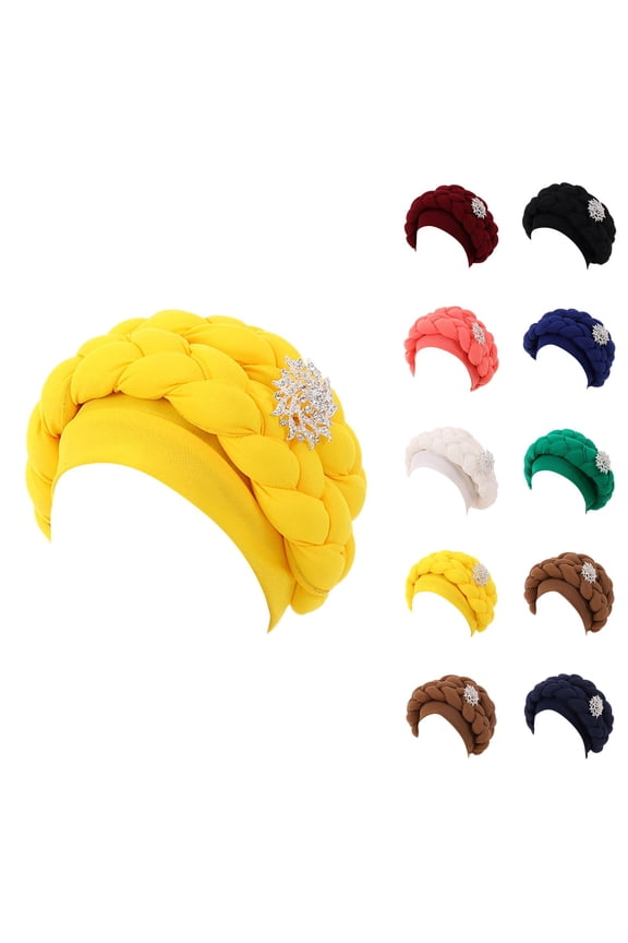 French Beret Beret And Trilby Hat, Red Beret, Straw Fedora, for Winter Beret Fashion Women Beading Braid Hat Ruffle Cancer Wrap Cap Sleep Caps Satin Lined Hair Bonnets