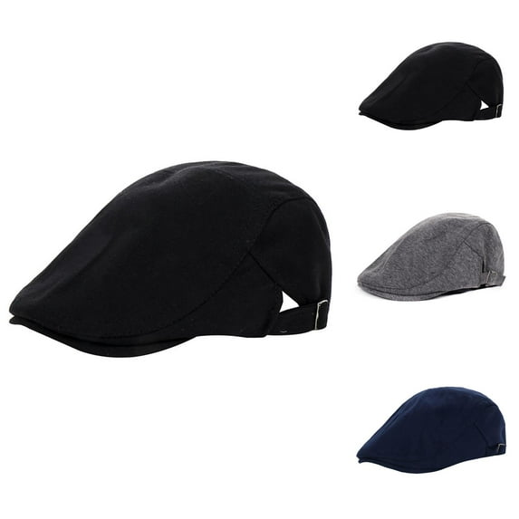 French Beret Fedora Hat And Beret, Red Beret, Straw Fedora, Perfect for Sun Visor Hat Fashion Casual Womens Mens Unisex Beret Hat Solid Baseball Flat Cap Topee