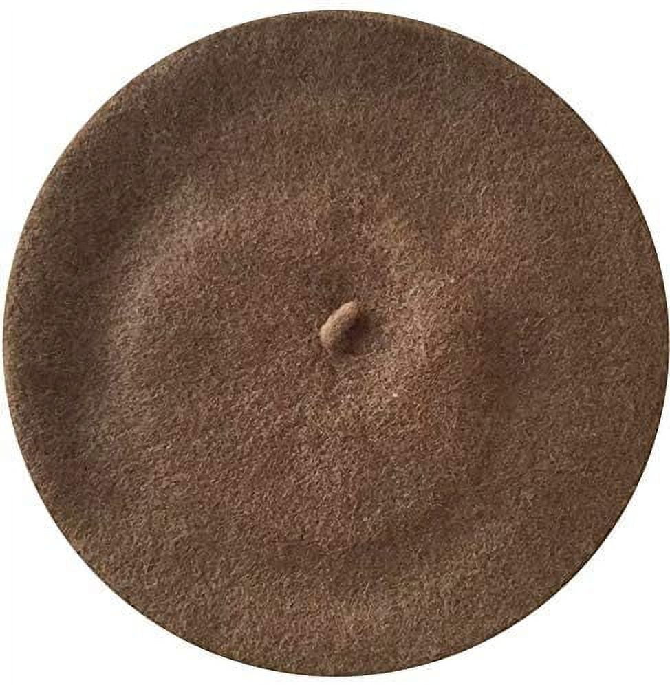 French Beret Hat Fashion Print Lightweight Winter Warm  display picture 1