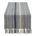 thumbnail image 1 of French Blue Braided Stripe Table Runner 15x72, 1 of 3