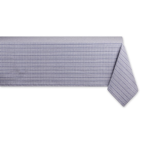 French Blue Farmhouse Gingham Tablecoth 60x84