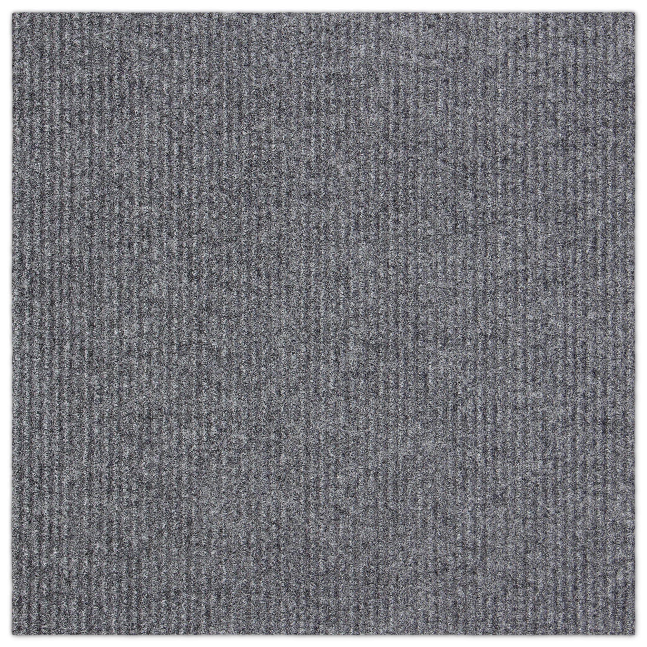 EAZY Floor French Broad Wide Wale Gray Residential 18 in. x 18 in. Peel and Stick Carpet Tile Square 22.5 sq. ft., for home office and versatile areas