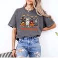 thumbnail image 1 of French Boo-Dog Halloween Ghost French Bulldog Fall Autumn T-Shirt, Multicolors, Size S-5XL, 1 of 5