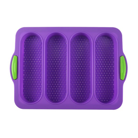 French Bread Baking Wave Loaves Loaf Bake Mold Cooking Bakers Molding Baking Gift Perforation for Air Circulation