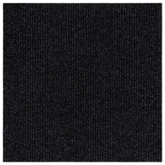 French Broad Anthracite Peel And Stick Carpet Tiles for Home Office and Versatile Areas, Residential 18 in. x 18 in. 22.5 sq. ft. 10 Tiles Per Box