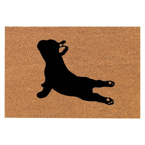 French Bull Dog Doormat Frenchie Doormat Dog Lover Multiple Sizes Large Doormat Non Outdoor Mat