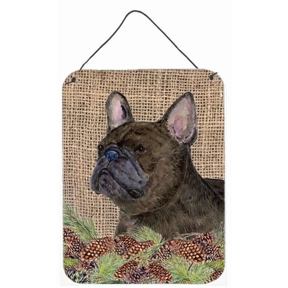 French Bulldog Aluminium Metal Wall Or Door Hanging Prints