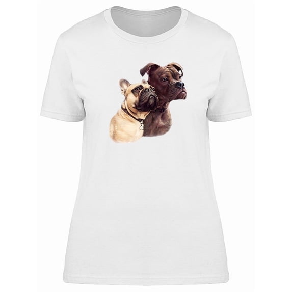 French Bulldog And Boxer Dogs Tee Women's -Image by Shutterstock