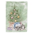 thumbnail image 1 of French Bulldog Black Style 1 Christmas Presents and Tree Flag Canvas House Size, 1 of 4