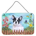 thumbnail image 1 of French Bulldog Black White Spring Wall or Door Hanging Prints, 8 x 12 in., 1 of 1