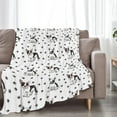 thumbnail image 1 of French Bulldog Blanket Soft Cozy French Bulldog Throw Blanket Gifts for Women Girls Super Plush Warm Bulldog Stuff Fleece Flannel Blankets for Kids Adults 60"X50", 1 of 6