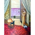 thumbnail image 1 of French Bulldog Canvas Flag - House Size- 28 x 40 in., 1 of 1