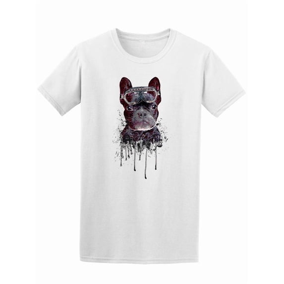 French Bulldog Cartoon Art Tee Men's -Image by Shutterstock