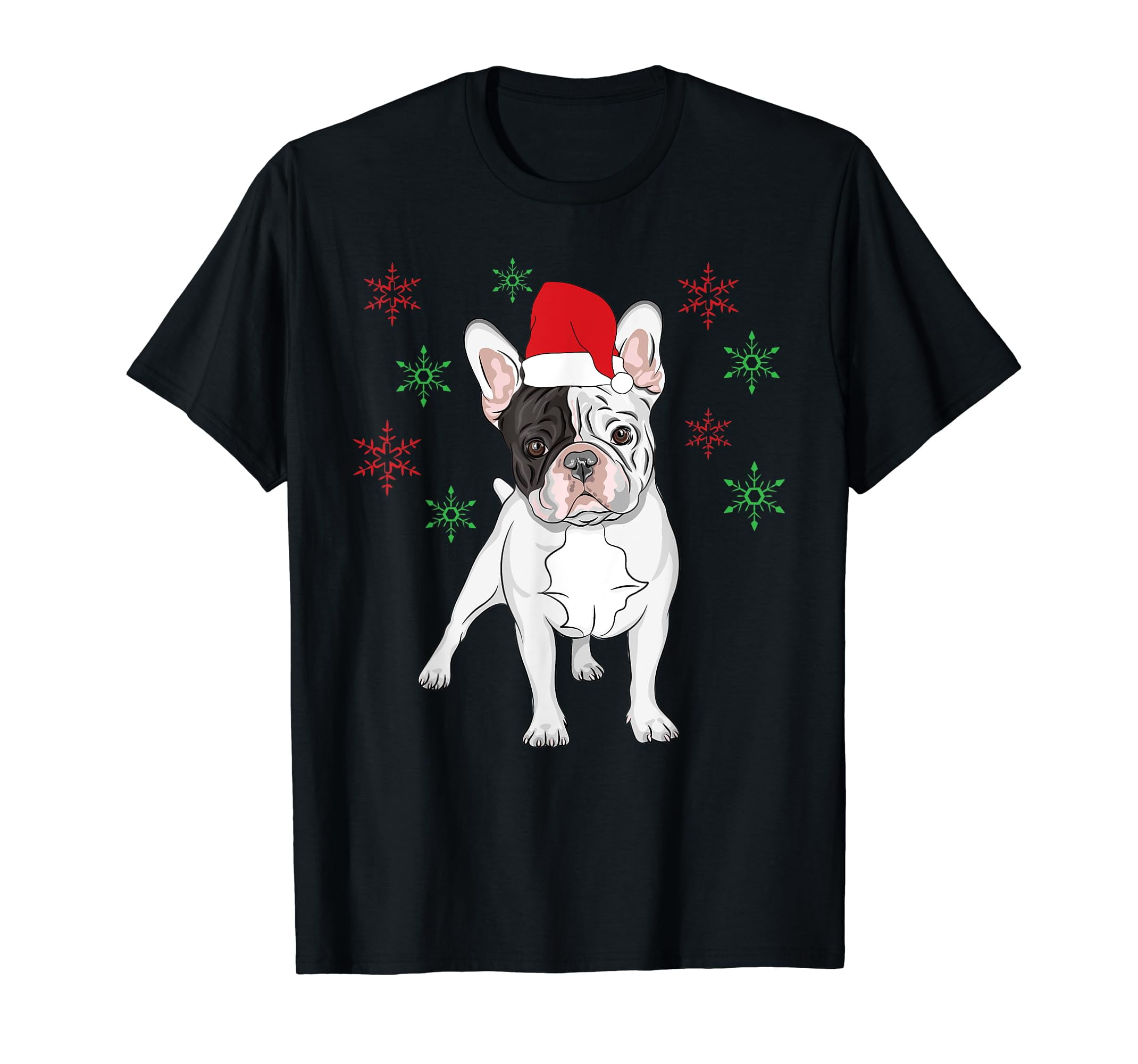 French Bulldog Christmas Pajama Dog Christmas Frenchie T-Shirt ...