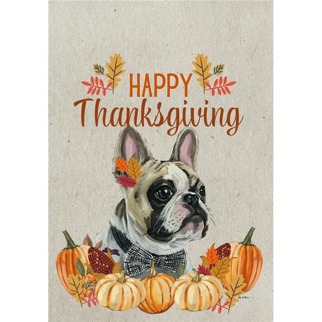 3dRose Gartenfahne 'I Love My French Bulldog' – 30,5 X 45,7 Cm, Aus Polyester, Für Draußen & Drinnen