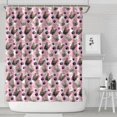 thumbnail image 1 of French Bulldog Cute Bone Paw Print Shower Curtain 72x84in ,Bathroom Decorative Shower Curtains Set with 12 Hooks,Modern Waterproof Washable Shower Curtain, 1 of 4