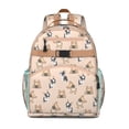 thumbnail image 1 of French Bulldog Dog Backpack for School,Cute School Bag,Schoolbag with Adjustable Shoulder Straps & Padded Back,15.25"x11.5"x5.25", 1 of 6