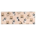 thumbnail image 1 of French Bulldog Dog Kitchen Rug Mat,Kitchen Runner Rugs Non Skid Washable,Decorative Kitchen Floor Mats for Kitchen,Sink,Laundry,17"X47", 1 of 5