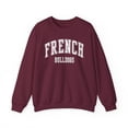 thumbnail image 1 of French Bulldog Dog Mom Mama Mother's Day Sweatshirt Gifts Crew Neck Shirt, 1 of 7