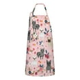 thumbnail image 1 of French Bulldog Dog with Pioneer Flower Apron-Garden Aprons for Women with Pockets-Cotton Linen Waterproof Kitchen Cooking Gardening Aprons Adjustable for Kitchen,Cooking,BBQ and Salon 33x27 Inch, 1 of 7