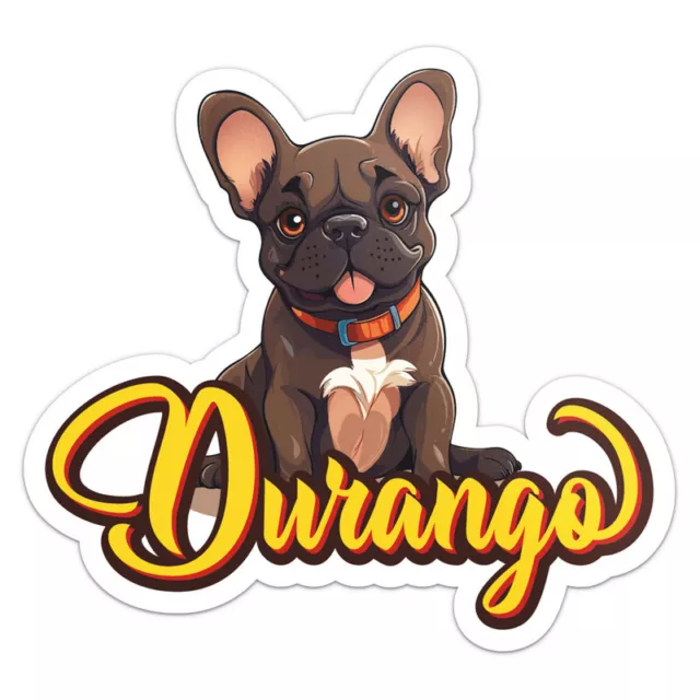 French Bulldog Durango Dog Sticker Phone Decal Water Bottle Stickers ...