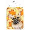 thumbnail image 1 of French Bulldog Fall Wall or Door Hanging Prints, 1 of 1