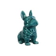 thumbnail image 1 of Ceramic Figurine Gloss Finish Turquoise 9"H -62, 1 of 6