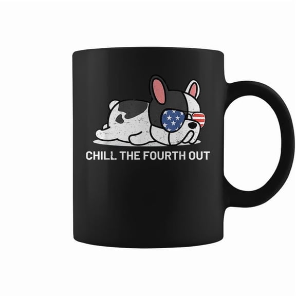French Bulldog Funny 4Th Of July Gift For Frenchie Lover Coffee Mugs