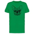 thumbnail image 1 of French Bulldog Head Ink Style Tee Men's -Image by Shutterstock, 1 of 2