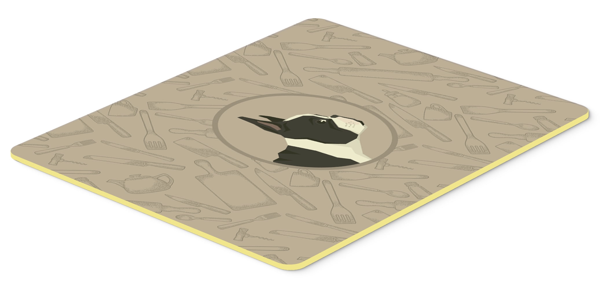 French Bulldog In the Kitchen Kitchen or Bath Mat 24x36